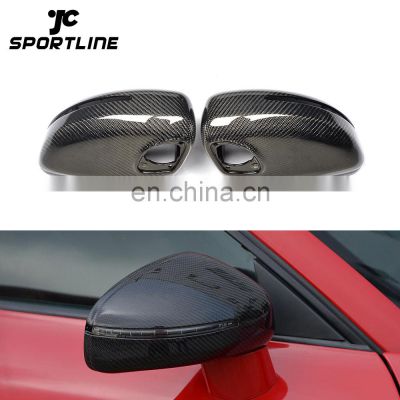 Carbon Fiber Side Car Wing Mirror Cover for Audi R8 Spyder Convertible Door Rear View Cover