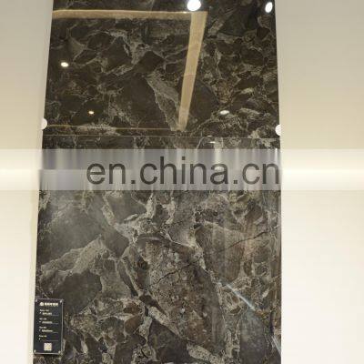Hotel Lobby Floor Tiles 600x600 Black Marble Porcelain photo-3
