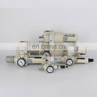 Pneumatic Manufacturer AC5010-06D AC5010-10D Pneumatic Filter Regulator And Lubricator FRL Combination With Auto Drain photo-5