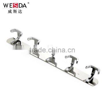 Wesda stainless steel bathroom Clothes Hook coat hook bathroom accessory hangers. D057