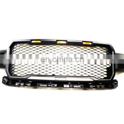 Grills guard for  Ford 2018 F150 Grille Guard front Bumper Upper Grille Assembly ABS griils high quality factory car headlight