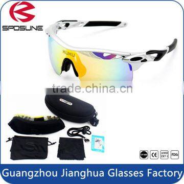 Hottest Selling Low MOQ Color Mixing 5 Interchangeable Lens Bicycle Sport Sun Glasses photo-3