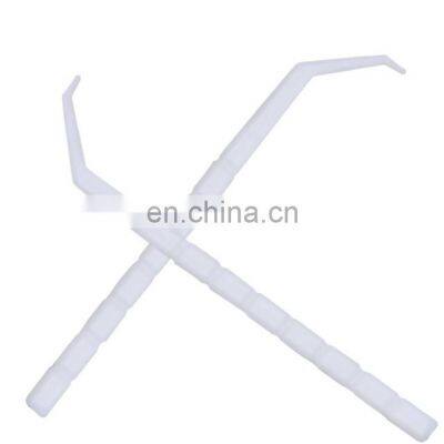 Plastic Curved Hook Toothpicks, Plastic Angled Toothpicks photo-5