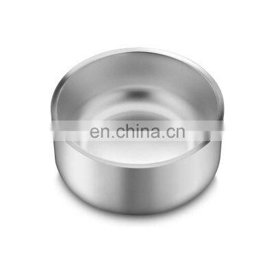 304 Stainless Steel Non-Slip Dog Bowl Food Water Dish for Dogs and Cats Pet Bowl for Food & Water