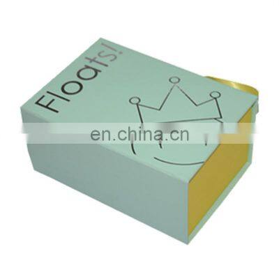 Logo Printed Cube Bottle Perfume Flip Top Design Magnet Adhesive Folding Gift Box Vial Ribbon photo-5