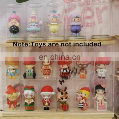 Clear Acrylic Action Figure Display Box/Case With Sliding Door Acrylic Showcase for Pop Figure Action Toys photo-3