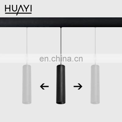 HUAYI Super Bright Modern Straight Ceiling Spot Light Indoor Shop 9W Magnetic Rail LED Track Light photo-3