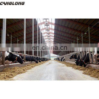 Ready made light steel structure farm shed for sheep/cattle/horse