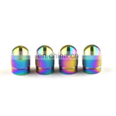 Aluminum bullet tire valve stem caps Neochrome