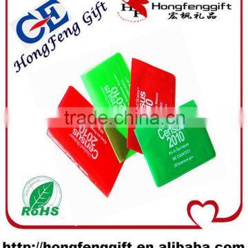 Promotion colored pvc card holder for student