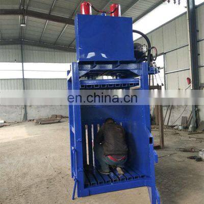 60T High Quality Double Cylinder Hydraulic Baler Machine Carton Paper Old Clothes Hydraulic Baler Machine photo-2