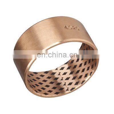 CuSn8P Wrapped Bronze Bushing Bearing With Graphite Inside For Construction Machines Trucks Automobiles