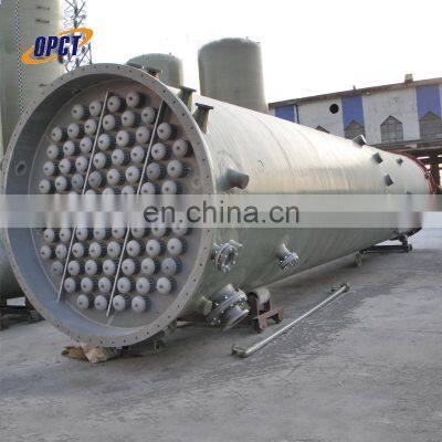 FRP Fiberglass Acid Mist Purification Absorber Tower / Scrubber