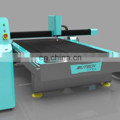 1500x3000mm CNC Metal Plasma Cutting Machines With Side Rotary Axis for Round Metal Pipe Cutting