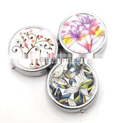 Non Toxic Round Shape Divided Travel Friendly Personalised Pill Dispenser Box photo-4