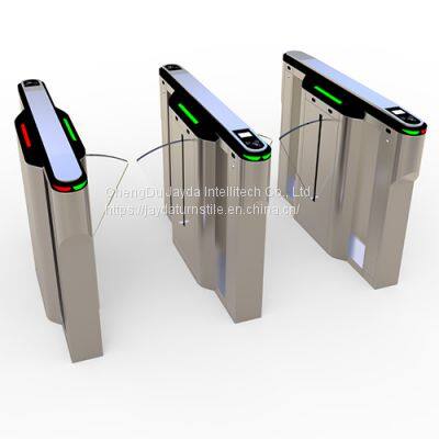 Flap Barrier Turnstile / Access Control Flap Turnstile/ Flap Gate Optical Turnstile photo-3
