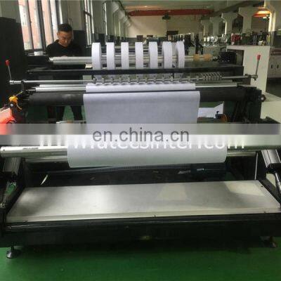WDHC1600 Automatic Polyester Gauze Film Non-woven Fabric Cloth Roll Trimmer Slitter Cutter Rewinder photo-2
