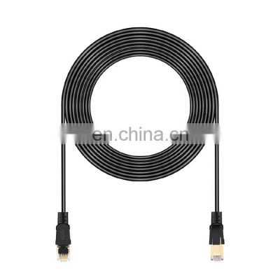 Factory Supply 0.5m 1m 2m 3m 5m 10m 15m 20m 30m 40m 50m 100m RJ45 Cable FTP Network Patch Cord Cat6A Cat6 Lan Patch Cable