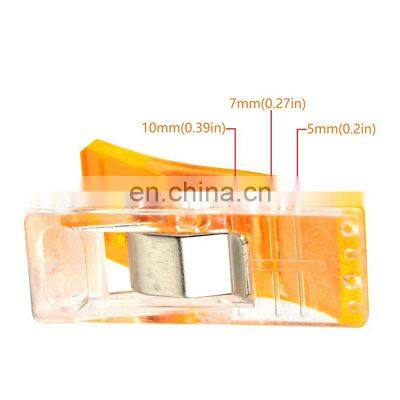 Job Foot Case Multicolor Plastic Clips Hemming Sewing Tools Sewing Accessories photo-5