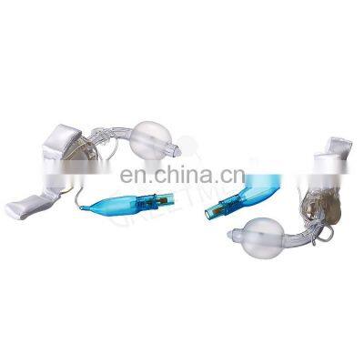 Factory price medical surgical disposable adjustable inner cannula tracheostomy tube with suction port