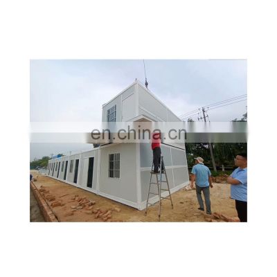 prefabricated mobile apartment Modern Design Simple and fast portable Folding container house project