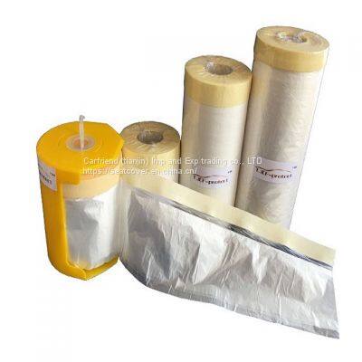 Hand-tear Masking Film With Tape