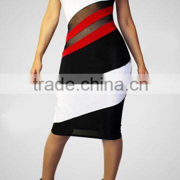 Ladie Fashion Dress Sleeveless Evening Dress Sexy Free Prom Dress photo-5