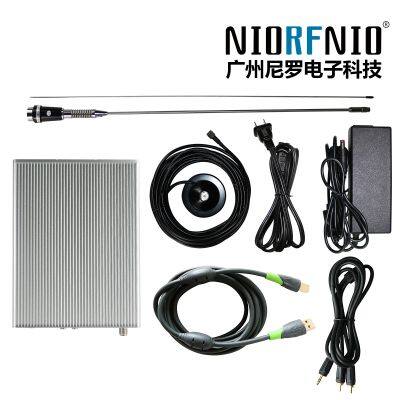 NIORFNIO T25M 25W Drive-in Theater and Farm Community Broadcasting Equipment with TF Card Playback and PC-controlled Sound Card