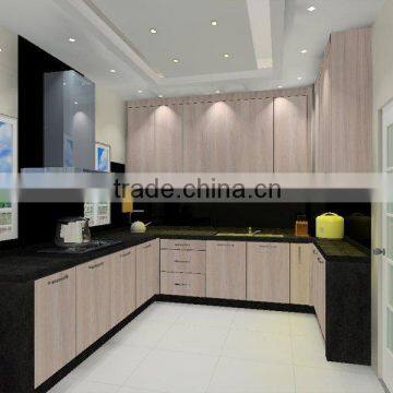 Excellent mdf & melamine kitchen cabinet,flat pack kitchen cabinet,Knocked down kitchen cabinet