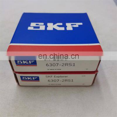 35x80x21 mm sealed single row radial ball bearing 6307-2RS1 original SKF deep groove ball bearing 6307-2RS1