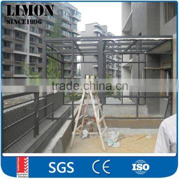 East Standard curve glass sun rooms/glass sunroom/aluminum extrusion sunroom