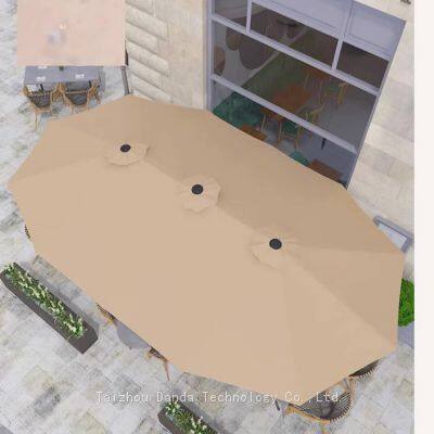 3 Head Steel Umbrella Waterproof and Sunshade photo-3