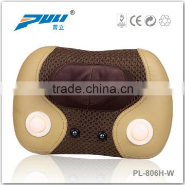 Kneading neck cushion for shiatsu massage