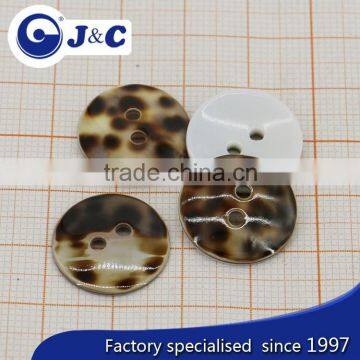 2015 Fashion OEM Nature Color Tiger Cowrie Shell Button Quality Choice photo-2