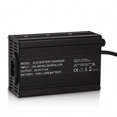 12V to 84V Wide Range for Electric Pallet Trucks Universal Smart Battery Charger with LCD Display for Multiple Device Types