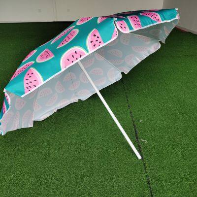Beach Umbrella Manufacturer Customized Outdoor Leisure Sunshade Beach Sunscreen Umbrella Summer Seaside Special Sunshade Umbrella photo-3