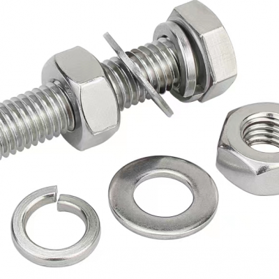 304 Stainless Steel Screw 316 External Hexagon Bolt 201 Full Thread Stud German Standard DIN933 photo-5