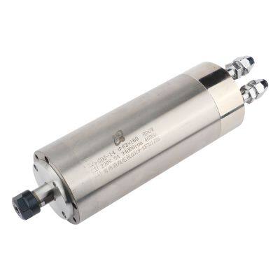 800w Water Cooling Spindle Motor 220V 380V Woodworking Engraving Spindle ER11 Collet Φ62x160mm For CNC Milling Router Machine