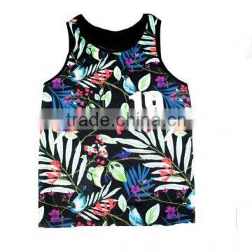 Boy's fashion design style street tank top