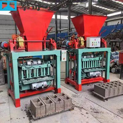 Semi-Automatic Portable Brick Making Machine Hollow Concrete Brick Molding Machinery Red Brick Making Machine Best Bricks for House Construction