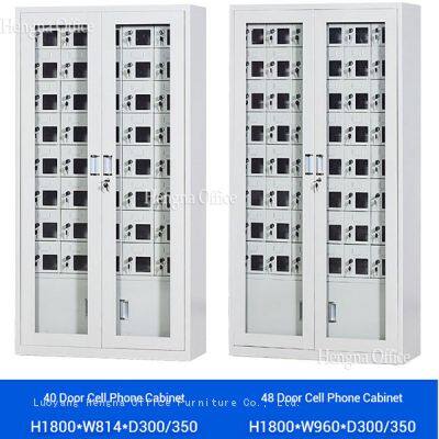 Mobile Phone Charging Locker for Event Venues, High Capacity 84 Door, Electronic Storage With Master Key System, China Manufacturer Hengna