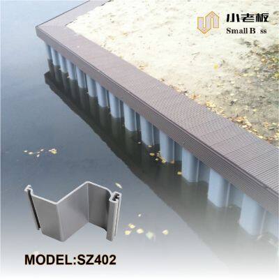 Schwerlast-PVC-Stegplattenpfahl, Vinyl-Kunststoff-Stegplattenpfahl für Kohlenstofflösung, Z-Typ-Stegplatte