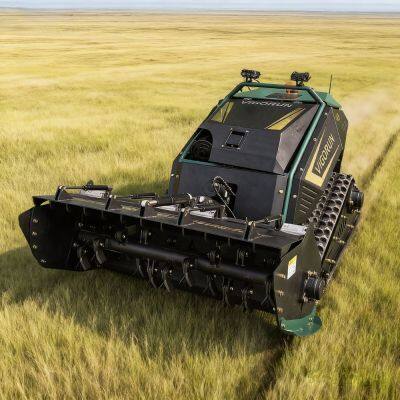 Vigorun Tech Bush Hog Caterpillar 764CC Benzinmotor, vielseitige Leistungsplattform, Rasenmäherroboter für den Forstbereich