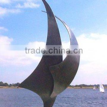 2016 New High Quality Stainless Steel Sculpture Art Decorative Copper Outdoor Abstract Sculpture