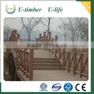 High admiration and widely trusted WPC composite stair railing