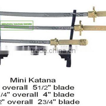 mini katana samurai sword set letter opener sword 9575077