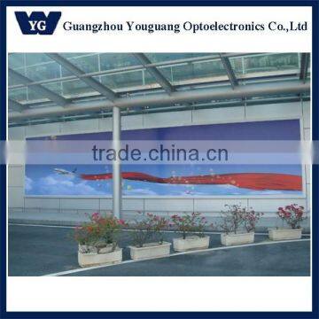 Big size outdoor wall mounted advertising billboard for airport