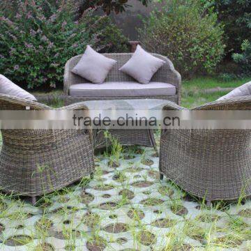 PE Rattan Sofa