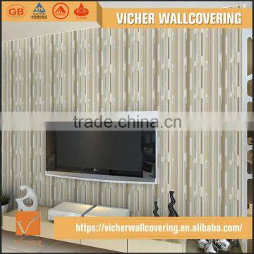 Top Quality Latest Design Wall Finishes Wallpaper Vinyl