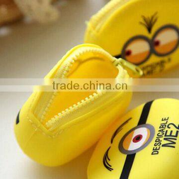 12years Factory Silicone Minions Purse/Yellow Minions Purse/cartoon Characters Coin Purse photo-2